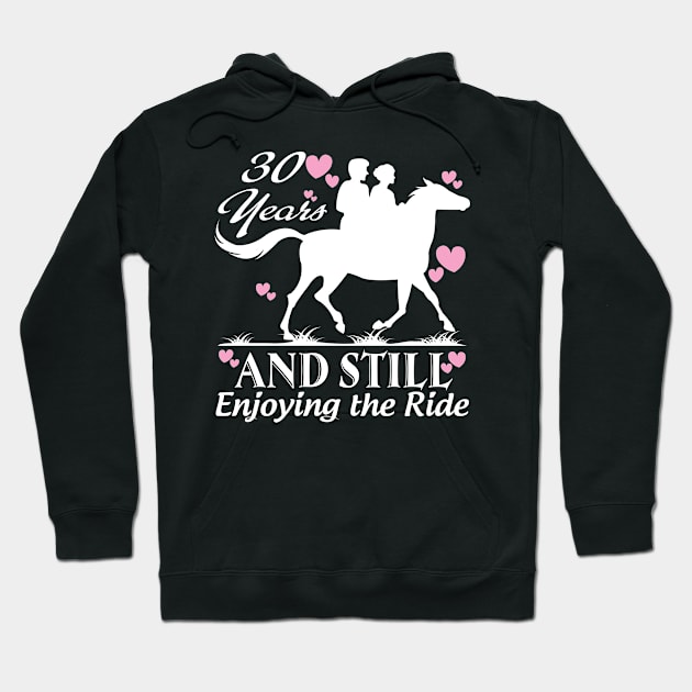 30 years and still enjoying the ride Hoodie by rigobertoterry